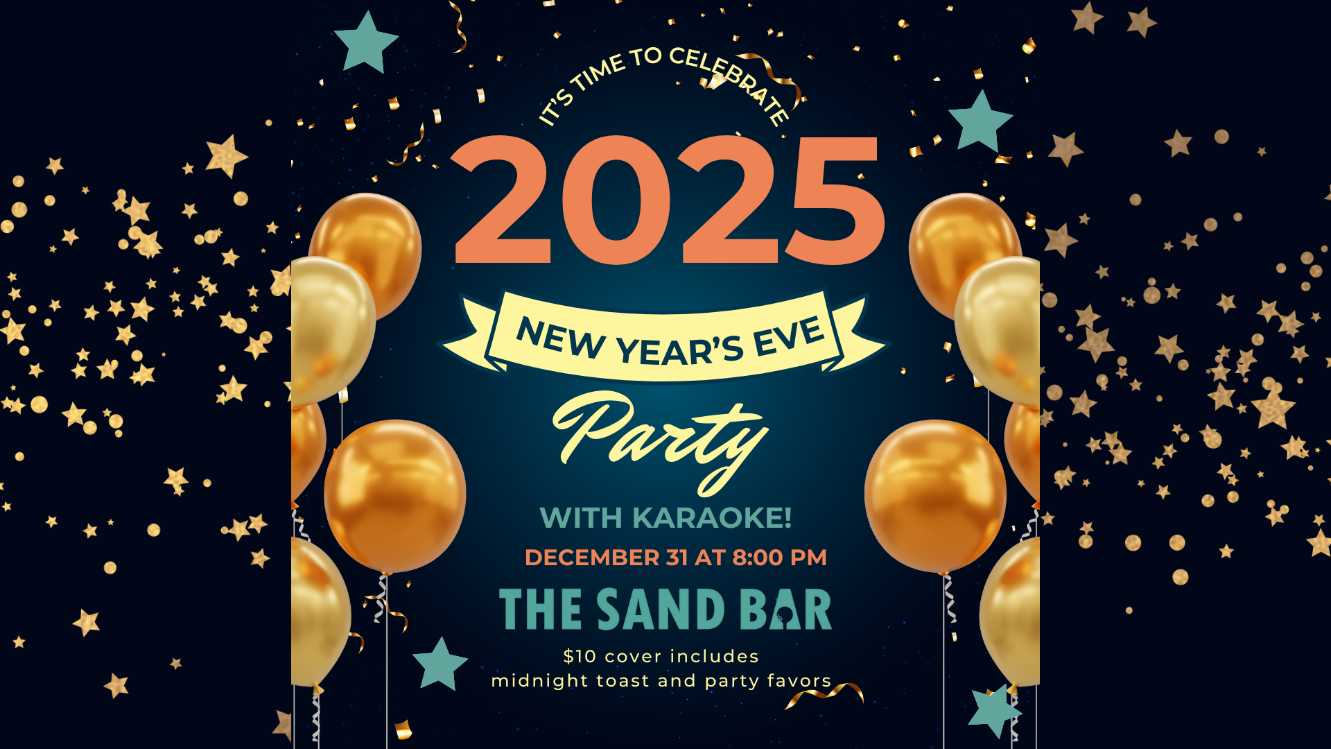 Sand Bar New Year's Eve Party